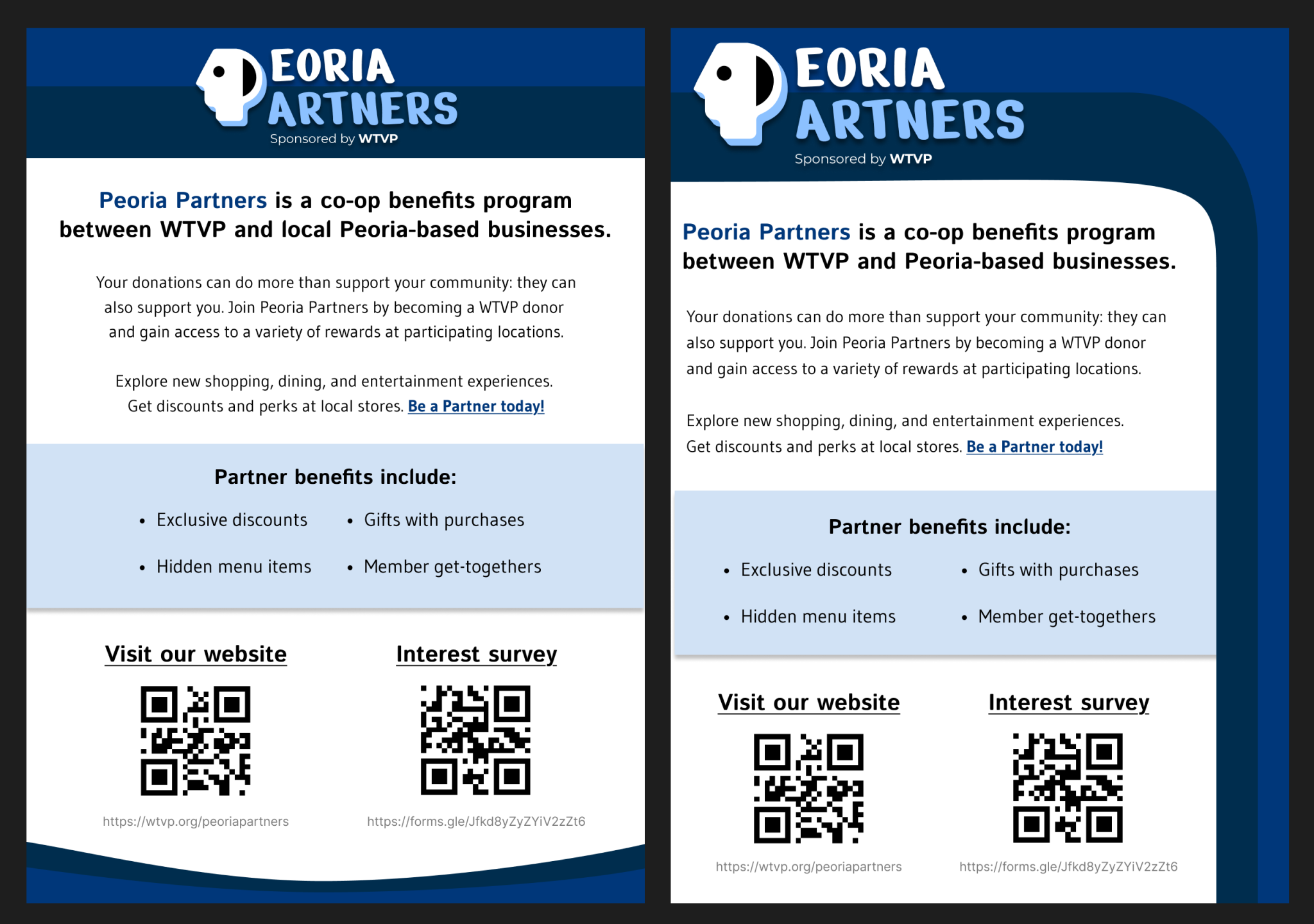 "Peoria Partners" Flyer