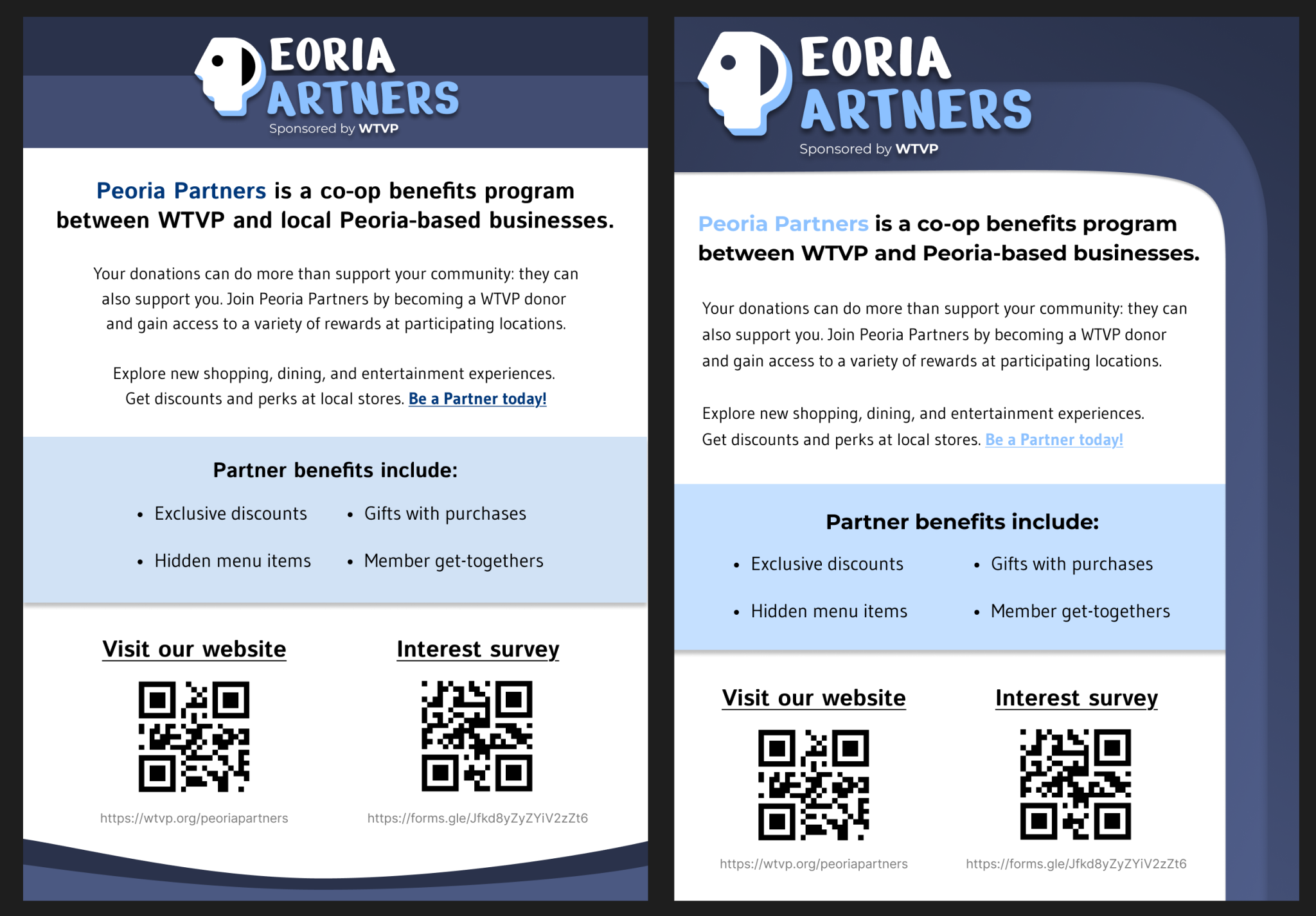 "Peoria Partners" Flyer (Alternative)
